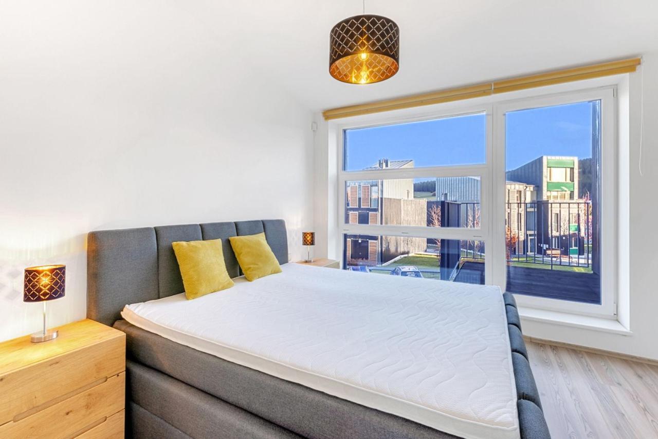 Miky Apartman Klinovec Garden Loučná pod Klínovcem Buitenkant foto